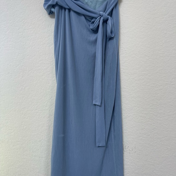 Camila Coelho Serena Midi Skirt in Periwinkle Blue Size XS - Picture 2 of 4